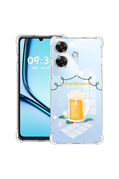 bestcase Husă antișoc pentru Realme Note 60 / Note 60X cu design Happy New Beer!, 2052062 AS 1606
