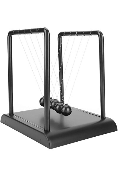 HEDİYE FİKRİ Newton Balans Denge Topu – Orta Boy Siyah Masaüstü Dekoratif ve ...