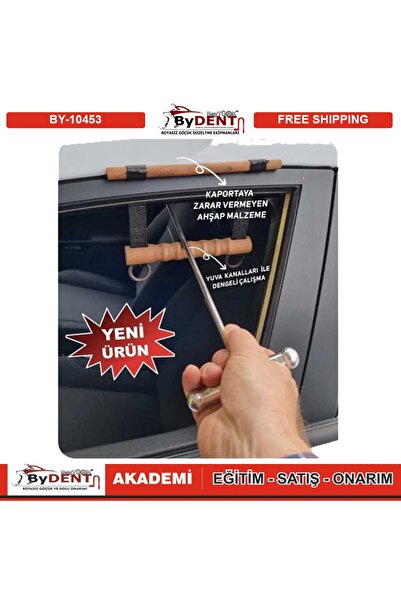 ByDENT Pdr Boyasız Göçük Düzeltme Kapı Askı Aparatı Ahşap | Profesyoneller iç...