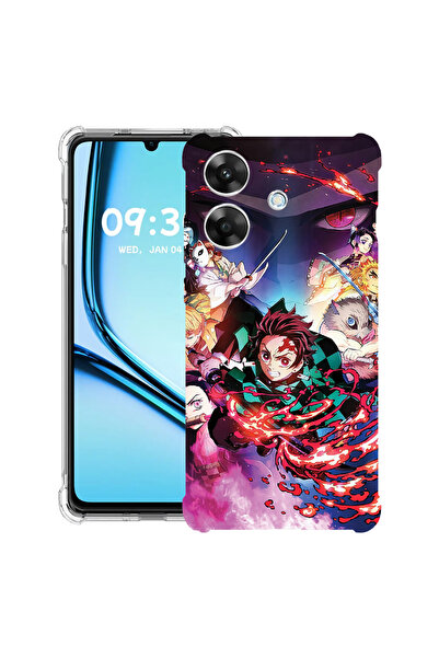 bestcase Husă antișoc pentru Realme Note 60 / Note 60X cu design Demon Slayer...
