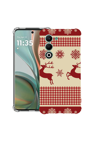 bestcase Αντικραδασμική πίσω θήκη για OPPO A5 5G με χριστουγεννιάτικο μοτίβο,...