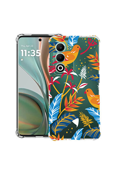 bestcase Carcasă antișoc pentru Xiaomi Redmi 15 5G (169 mm), Păsări colorate,...
