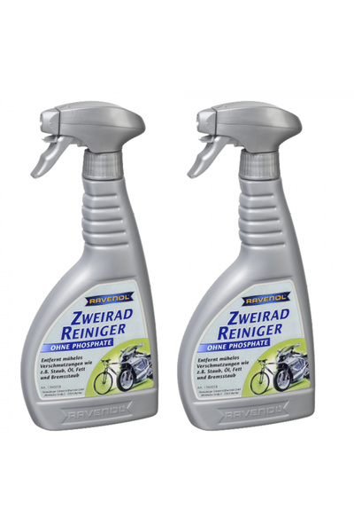 RAVENOL Pachet 2 x spray pentru curățarea bicicletelor 500 ml