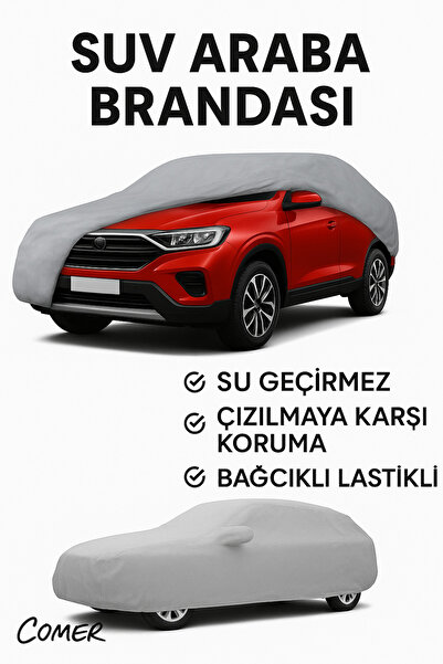 COCEM غطاء خيمة سيارة فاخر من قماش الميفلون، متوافق مع جميع سيارات الدفع الرب...