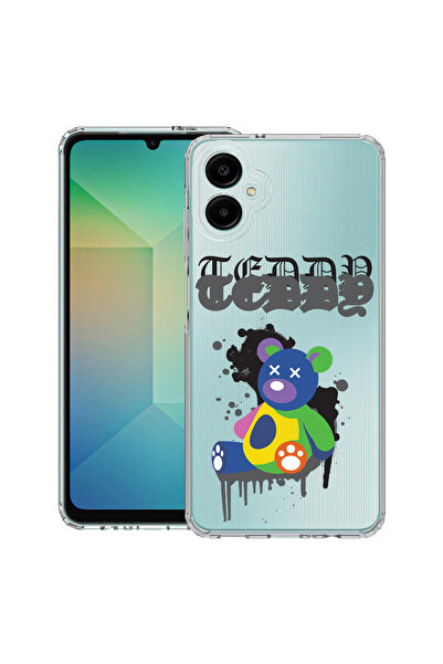 bestcase Husă antișoc pentru Samsung Galaxy A07 4G cu design ursuleț de pluș ...