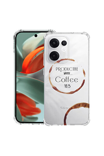 bestcase Husa antișoc compatibilă cu Oppo Reno15 Pro, culoare cafea