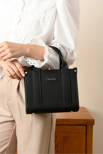 Just Polo Kadın Orta Boy Ayarlanabilir Askılı Şık Ve Lüks El & Omuz Çantası S...