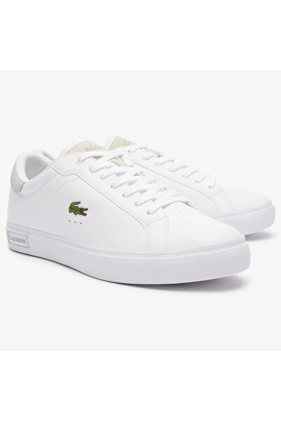 Lacoste Powercourt Unisex White Sneaker Unisex Casual Sports Shoes White