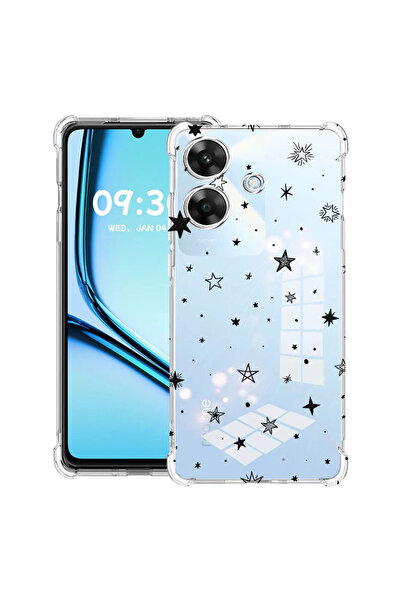 bestcase Husă antișoc pentru Realme Note 60 / Note 60X cu design stele, 20520...