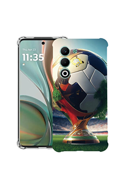 bestcase Carcasă antișoc pentru OPPO A5 5G cu design trofeu Cupa Mondială, 20...