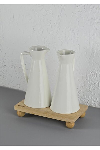 HomeTarz Misket Ayaklı Ahşap Sunumluk - 21x12 CM