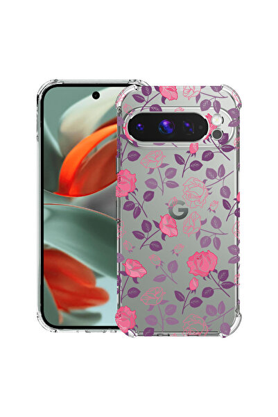 bestcase Husă antișoc pentru Google Pixel 10 Pro XL cu design Rose, 2052063 AS 168