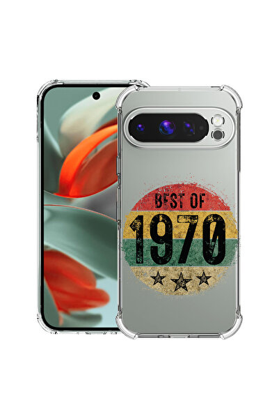 bestcase Husă antișoc pentru Google Pixel 10 Pro XL cu design Best Of 1970, 2...