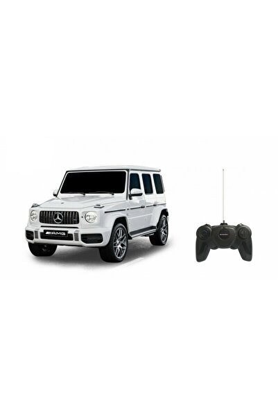 JollyMag MERCEDES-BENZ G63 ΤΗΛΕΚΑΤΕΥΘΥΝΟΜΕΝΟ ΑΥΤΟΚΙΝΗΤΟ, ΛΕΥΚΟ, ΚΛΙΜΑΚΑ 1:24