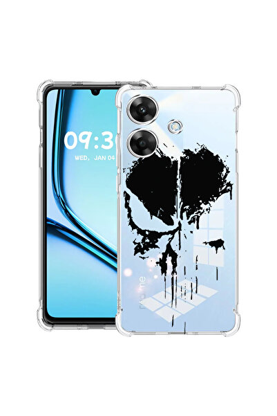 bestcase Carcasă antișoc pentru Realme Note 60 / Note 60X cu design Punisher,...