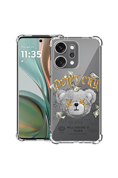 bestcase Carcasă antișoc pentru OPPO Reno 14 5G cu design Teddy Bear Milliona...