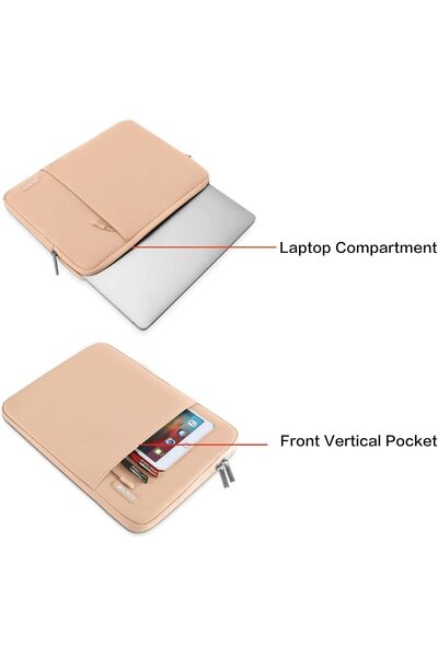 Mosiso حقيبة حاسوب محمول مقاس 13-13.3 بوصة - متوافقة مع MacBook Air/Pro و HP و Dell و Asus و Lenovo