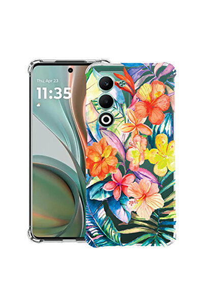 bestcase Carcasă antișoc pentru Xiaomi Redmi 15 (171 mm), flori topice, 20784...