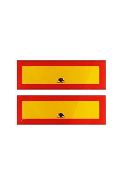 JollyMag Placute reflectorizante pentru camioane 10x30 cm