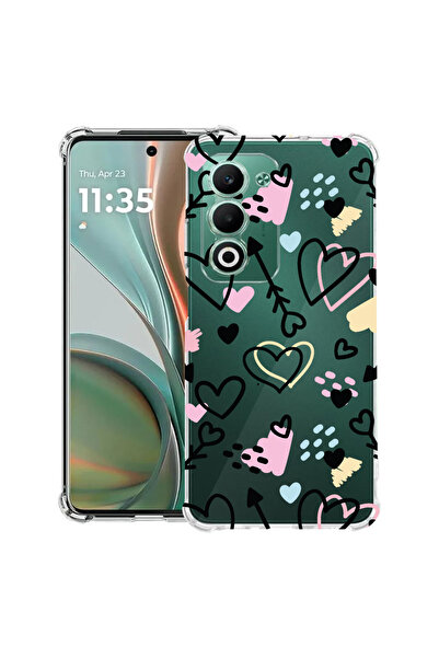 bestcase Carcasă antișoc pentru Xiaomi Redmi 15 (171 mm), simboluri de dragoste, 2078498 AS 764