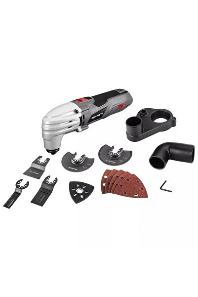 JollyMag Multifunctional cu vibratii, 250 W, cu accesorii, geanta, Graphite