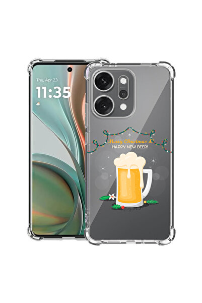 bestcase Carcasă antișoc pentru OPPO Reno 14 5G cu design Happy New Beer!, 2052057 AS 1606