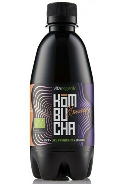 JollyMag Kombucha cu capsuni bio 330 ml Vita