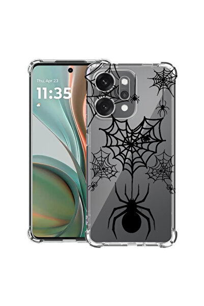 bestcase Carcasă antișoc pentru OPPO Reno 14 5G cu design Spider Web, 2052057 AS 1036