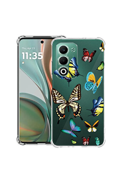bestcase Carcasă antișoc pentru Xiaomi Redmi 15 5G (169 mm), fluturi colorați frumoși, 2078496 AS 992