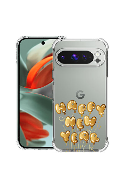 bestcase Carcasă antișoc pentru Google Pixel 10 Pro XL cu design „La mulți ani, 2052063 AS 1826”