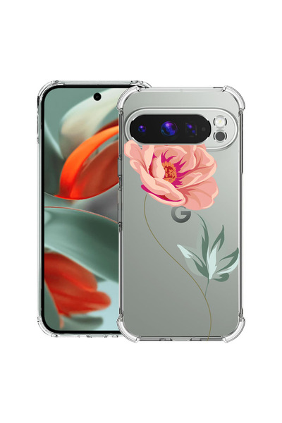 bestcase Carcasă antișoc pentru Google Pixel 10 Pro XL cu design Rose, 2052063 AS 127