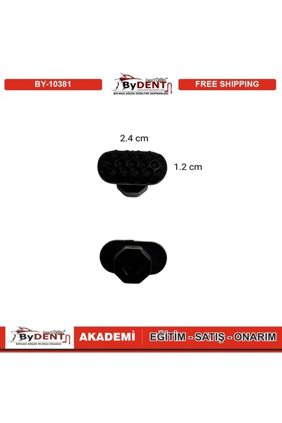 ByDENT Pdr Boyasız Göçük Düzeltme Öpücük Adaptör 10 Adet