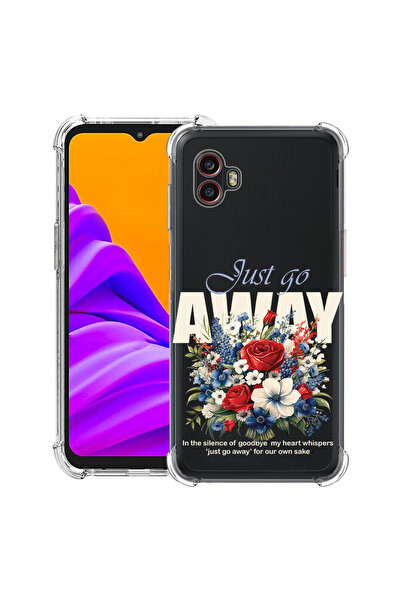 bestcase Husă antișoc pentru Samsung Galaxy Xcover 7 Pro cu design Just Go Away, 2052051 AS 1864