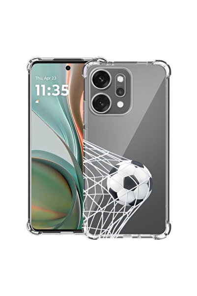 bestcase Αντικραδασμική θήκη πίσω για OPPO Reno 14 5G με σχεδιασμό ποδοσφαίρο...