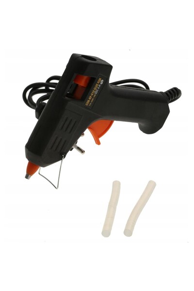 JollyMag Pistol de lipit cu baton silicon, 8 mm, 10 W, Drel