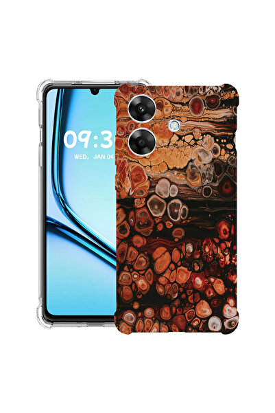 bestcase Carcasă antișoc pentru Realme Note 60 / Note 60X cu model din lemn, ...