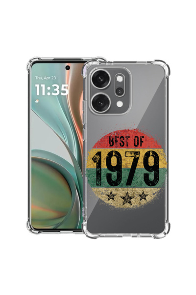 bestcase Husă antișoc pentru OPPO Reno 14 5G cu design Best Of 1979, 2052057 ...