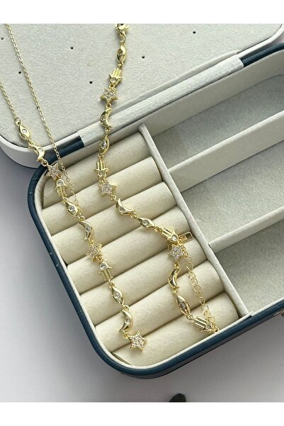 SEO JEWELRY Özel Tasarım Y Kolye&Bileklik Set