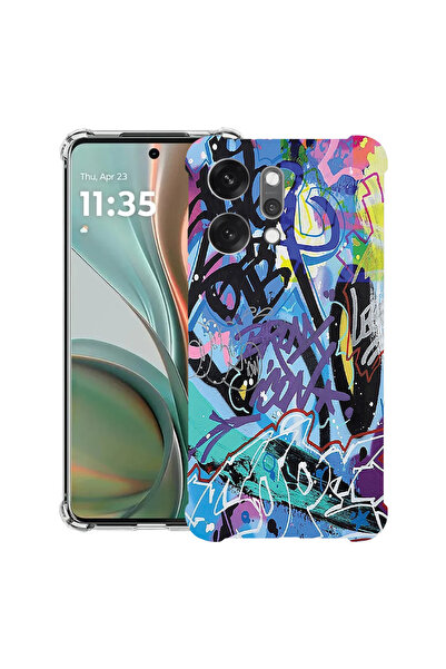 bestcase Carcasă antișoc pentru OPPO Reno 14 5G cu design graffiti, 2052057 A...