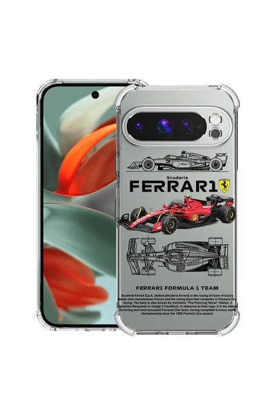 bestcase Carcasă antișoc pentru Google Pixel 10 Pro XL cu design Ferrari Scuderia, 2052063 AS 1861