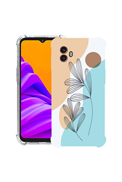 bestcase Husă antișoc pentru Samsung Galaxy Xcover 7 Pro cu design abstract floral, 2052051 AS 1501