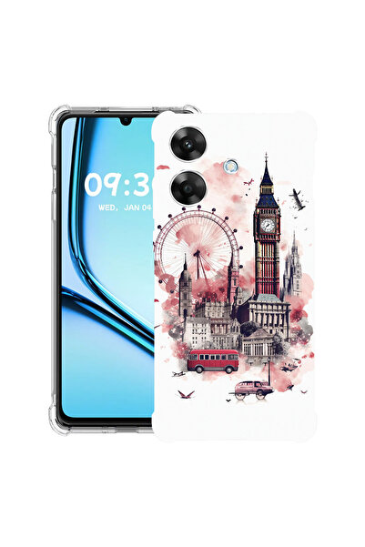 bestcase Husă antișoc pentru Realme Note 60 / Note 60X cu design Visit London...