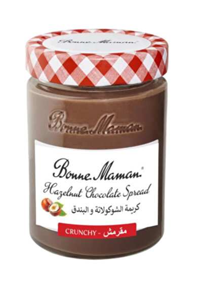 Bonne Maman شوكولاتة مقرمشة بالبندق والكاكاو، خالية من زيت النخيل، 20٪ بندق، 360 جم × 2 قطعة