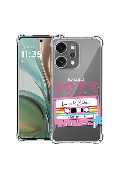bestcase Αντικραδασμική πίσω θήκη για OPPO Reno 14 5G με σχεδιασμό περιορισμέ...