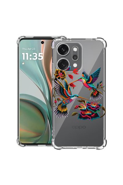 bestcase Anti Shock Back Case For OPPO Reno 14 5G with Design Hommingbird, 20...