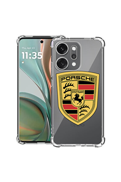 bestcase Удароустойчив гръб за OPPO Reno 14 5G с дизайн Porsche, 2052057 AS 1722
