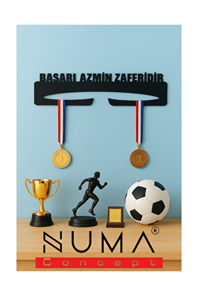 Genel Markalar Madalya Asma Askısı 40x10 cm Kolay Montaj Asma Aparatlı - Başarınızı Gururla Sergileyin