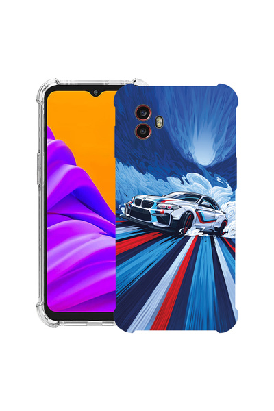 bestcase Carcasă antișoc pentru Samsung Galaxy Xcover 7 Pro cu design BMW 3 E46, 2052051 AS 1450
