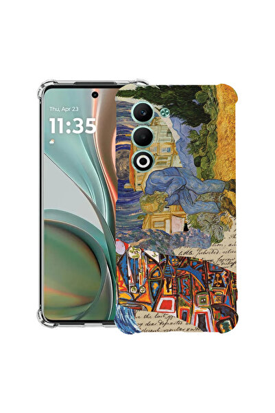 bestcase Αντικραδασμική θήκη πίσω για OPPO A5 5G με σχέδιο Van Gogh Style, 20...