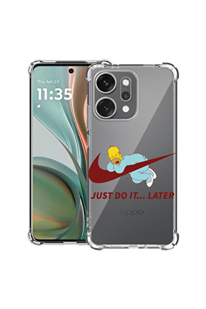 bestcase Carcasă antișoc pentru OPPO Reno 14 5G cu design Just Do It Later, 2...